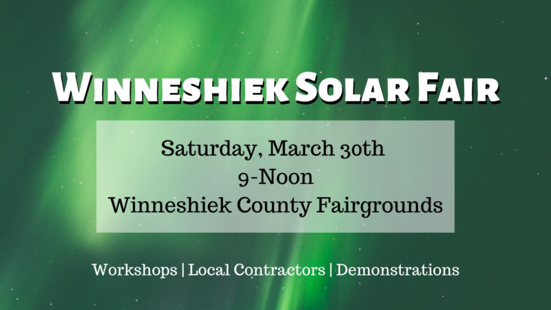 Solar Fair – Solar Ownership Learning Opportunity – Let’s Ride Together!