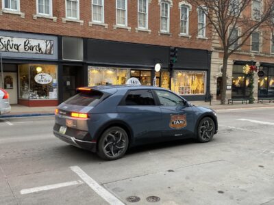 Hometown Taxi Purchases First Electric Vehicle